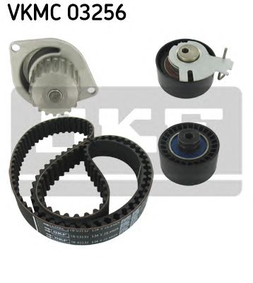 VKMC 03256 SKF - Насос охолоджуючої рідини + комплект зубчатого ремня1
